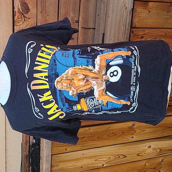 Vintage Jack Daniel's pin up t shirt - Picture 1 of 8